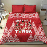 Tonga Rugby Bedding Set Tonga Mate Ma'a Take The Lead