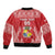 Custom Tonga Rugby Bomber Jacket Tonga Mate Ma'a Take The Lead