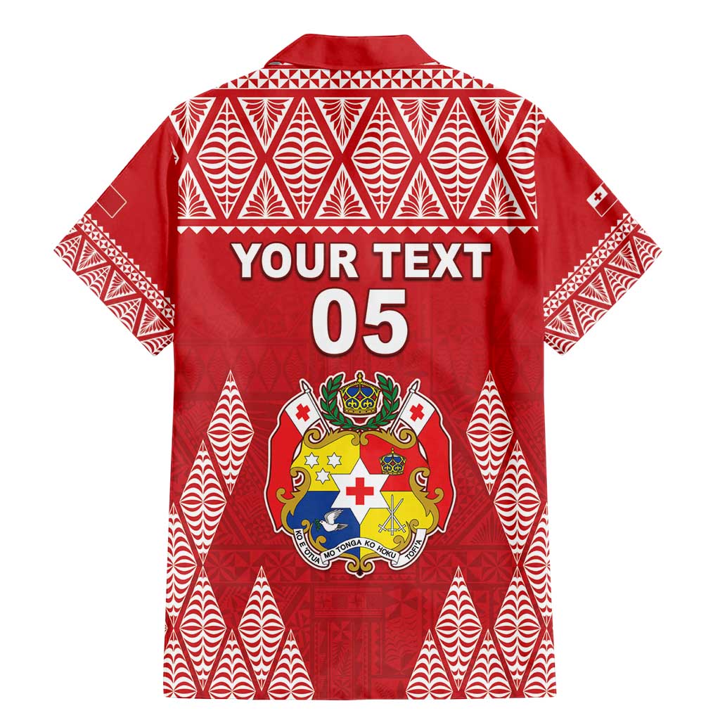 Custom Tonga Rugby Family Matching Mermaid Dress and Hawaiian Shirt Tonga Mate Ma'a Take The Lead LT05 - Polynesian Pride