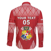 Custom Tonga Rugby Family Matching Mermaid Dress and Hawaiian Shirt Tonga Mate Ma'a Take The Lead LT05 - Polynesian Pride