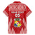 Custom Tonga Rugby Family Matching Short Sleeve Bodycon Dress and Hawaiian Shirt Tonga Mate Ma'a Take The Lead