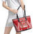 Tonga Rugby Leather Tote Bag Tonga Mate Ma'a Take The Lead