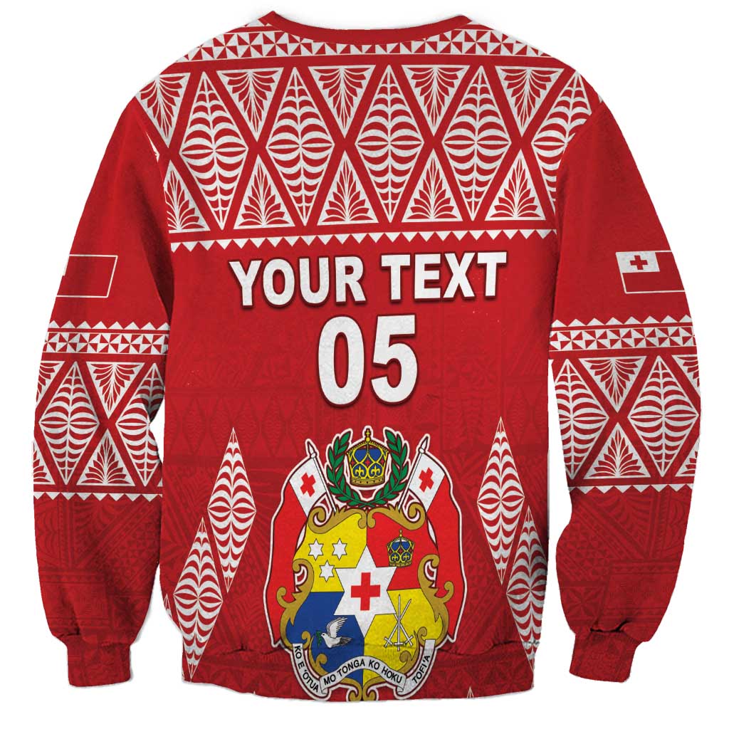 Custom Tonga Rugby Sweatshirt Tonga Mate Ma'a Take The Lead