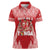 Custom Tonga Rugby Women Polo Shirt Tonga Mate Ma'a Take The Lead