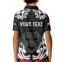 Personalised Aotearoa Kid Polo Shirt Toitu Te Tiriti O Waitangi LT05 - Polynesian Pride