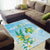 2025 Aloha Hawaii Area Rug Tropical Flowers And Honu