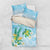 2025 Aloha Hawaii Bedding Set Tropical Flowers And Honu