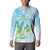 Personalised 2025 Aloha Hawaii Button Sweatshirt Tropical Flowers And Honu