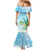 Personalised 2025 Aloha Hawaii Mermaid Dress Tropical Flowers And Honu