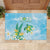 2025 Aloha Hawaii Rubber Doormat Tropical Flowers And Honu