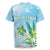 Personalised 2025 Aloha Hawaii Rugby Jersey Tropical Flowers And Honu