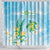 2025 Aloha Hawaii Shower Curtain Tropical Flowers And Honu