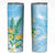 2025 Aloha Hawaii Skinny Tumbler Tropical Flowers And Honu