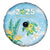 2025 Aloha Hawaii Spare Tire Cover Tropical Flowers And Honu