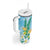 2025 Aloha Hawaii Tumbler With Handle Tropical Flowers And Honu