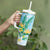 2025 Aloha Hawaii Tumbler With Handle Tropical Flowers And Honu