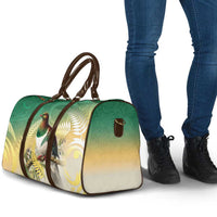 New Zealand Pigeon Kereru Travel Bag Maori Fern Art Green Gradient LT05 - Polynesian Pride