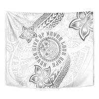 Brain Cancer Warrior Tapestry Never Give Up