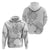 Brain Cancer Warrior Zip Hoodie Never Give Up