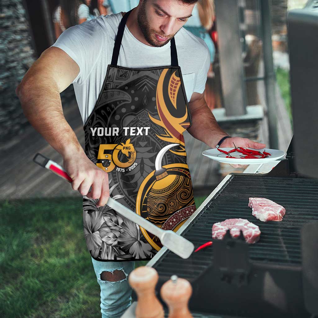 Papua New Guinea Apron Happy 50th Independence Anniversary - Polynesian Pride