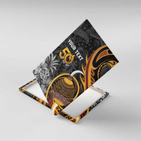 Personalised Papua New Guinea Canvas Wall Art Happy 50th Independence Anniversary - Polynesian Pride