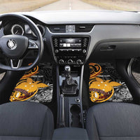 Personalised Papua New Guinea Car Mats Happy 50th Independence Anniversary - Polynesian Pride