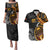 Personalised Papua New Guinea Couples Matching Puletasi and Hawaiian Shirt Happy 50th Independence Anniversary - Polynesian Pride