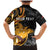 Personalised Papua New Guinea Family Matching Mermaid Dress and Hawaiian Shirt Happy 50th Independence Anniversary - Polynesian Pride