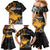 Personalised Papua New Guinea Family Matching Mermaid Dress and Hawaiian Shirt Happy 50th Independence Anniversary - Polynesian Pride