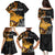 Personalised Papua New Guinea Family Matching Puletasi and Hawaiian Shirt Happy 50th Independence Anniversary - Polynesian Pride