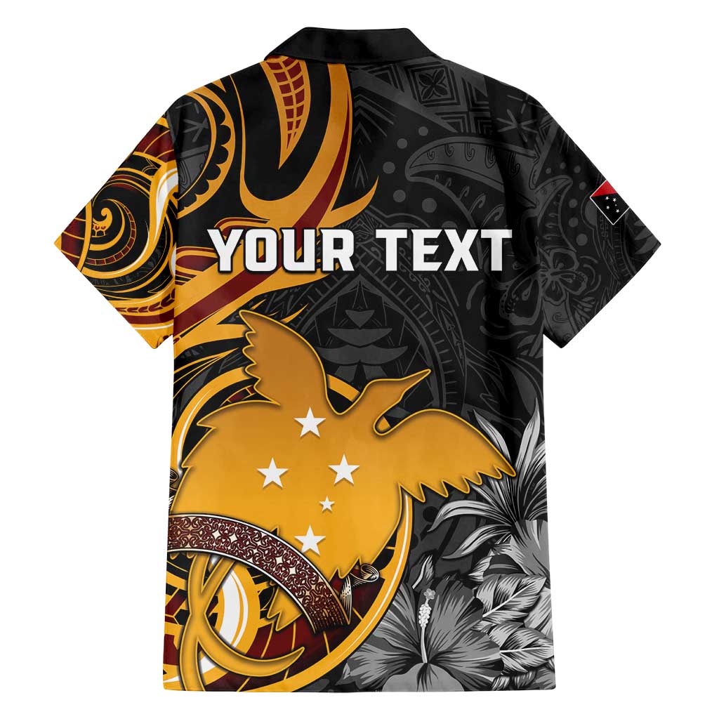 Personalised Papua New Guinea Family Matching Puletasi and Hawaiian Shirt Happy 50th Independence Anniversary - Polynesian Pride