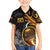 Personalised Papua New Guinea Family Matching Short Sleeve Bodycon Dress and Hawaiian Shirt Happy 50th Independence Anniversary - Polynesian Pride