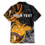 Personalised Papua New Guinea Family Matching Tank Maxi Dress and Hawaiian Shirt Happy 50th Independence Anniversary - Polynesian Pride