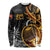 Personalised Papua New Guinea Long Sleeve Shirt Happy 50th Independence Anniversary - Polynesian Pride