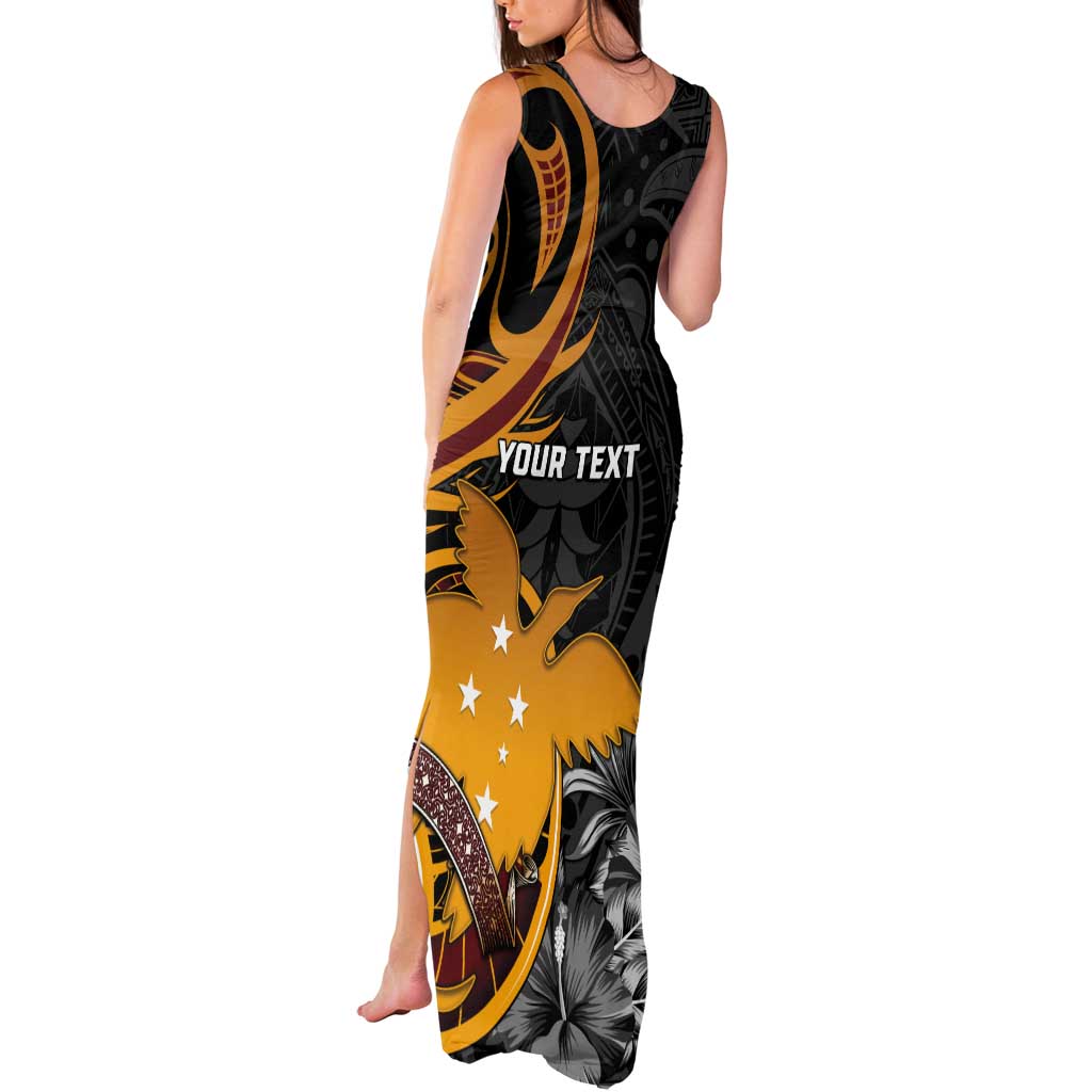 Personalised Papua New Guinea Tank Maxi Dress Happy 50th Independence Anniversary - Polynesian Pride
