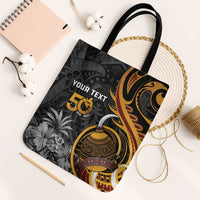 Papua New Guinea Tote Bag Happy 50th Independence Anniversary - Polynesian Pride