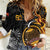 Personalised Papua New Guinea Women Casual Shirt Happy 50th Independence Anniversary - Polynesian Pride