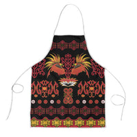 Papua Batik Motif Apron Papua Spirit Black Version - Polynesian Pride