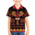 Papua Batik Motif Family Matching Tank Maxi Dress and Hawaiian Shirt Papua Spirit Black Version - Polynesian Pride