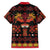 Papua Batik Motif Hawaiian Shirt Papua Spirit Black Version - Polynesian Pride