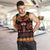 Papua Batik Motif Men Tank Top Papua Spirit Black Version - Polynesian Pride