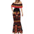 Papua Batik Motif Mermaid Dress Papua Spirit Black Version - Polynesian Pride