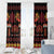 Papua Batik Motif Window Curtain Papua Spirit Black Version - Polynesian Pride