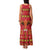 Papua Batik Motif Family Matching Tank Maxi Dress and Hawaiian Shirt Papua Spirit Red Version - Polynesian Pride
