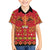 Papua Batik Motif Family Matching Tank Maxi Dress and Hawaiian Shirt Papua Spirit Red Version - Polynesian Pride