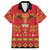 Papua Batik Motif Hawaiian Shirt Papua Spirit Red Version - Polynesian Pride