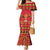 Papua Batik Motif Mermaid Dress Papua Spirit Red Version - Polynesian Pride
