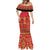 Papua Batik Motif Mermaid Dress Papua Spirit Red Version - Polynesian Pride