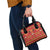Papua Batik Motif Shoulder Handbag Papua Spirit Red Version - Polynesian Pride
