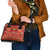 Papua Batik Motif Shoulder Handbag Papua Spirit Red Version - Polynesian Pride